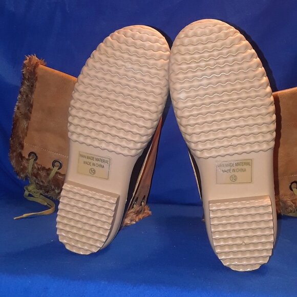 RAIN DUCK BOOTS / FAUX FUR - Picture 6 of 7